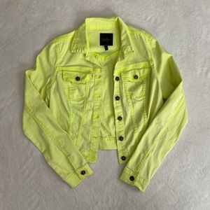 Fluorescent yellow Jessica Simpson Jean